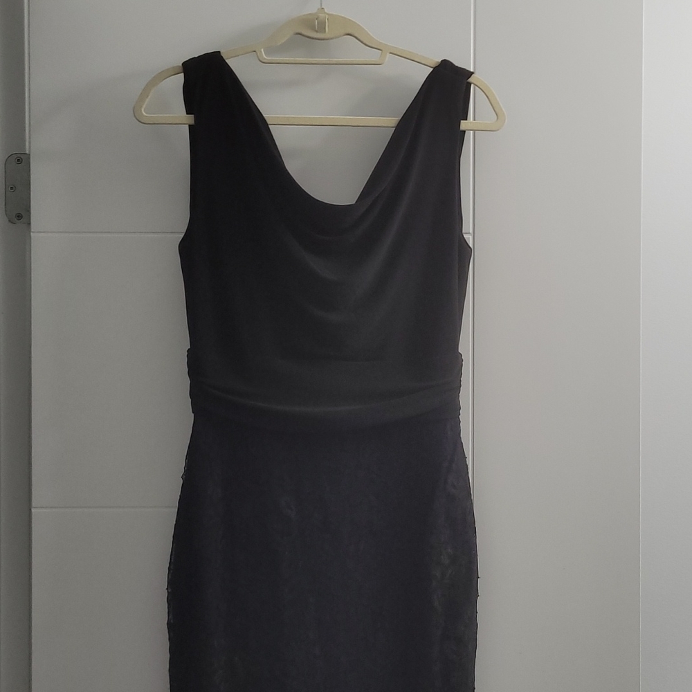 AMERICAN LIVING Size 8 dress Black/Blue